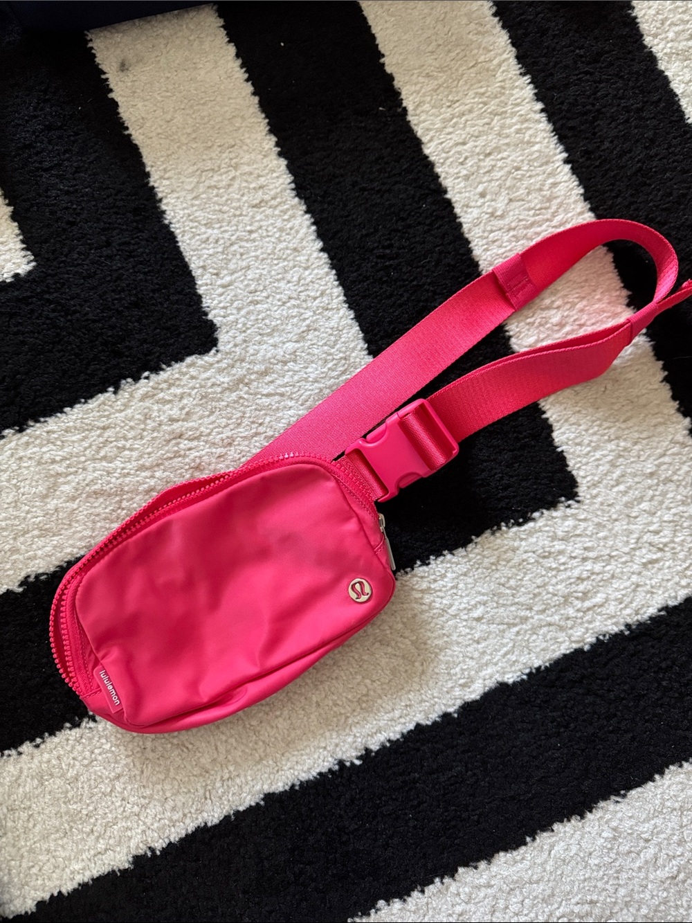 lululemon Hot Pink Crossbody Belt Bag